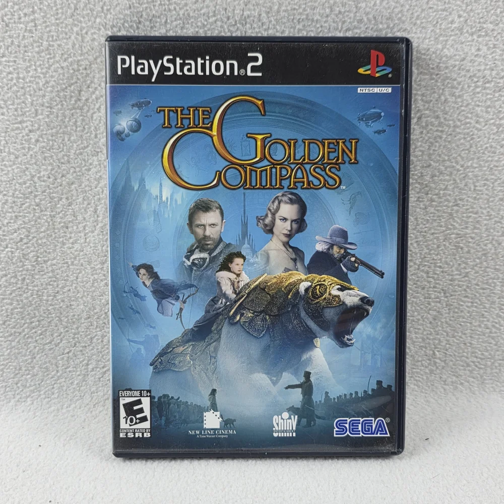 The Golden Compass Video Game Sony Playstation 2 PS2 Complete With Manual